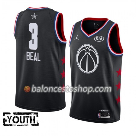Camiseta Niños NBA Washington Wizards Bradley Beal 3 2019 All-Star Jordan Brand Negro Swingman